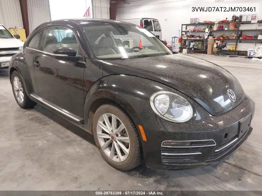 3VWJD7AT2JM703461 2018 Volkswagen Beetle 2.0T Se