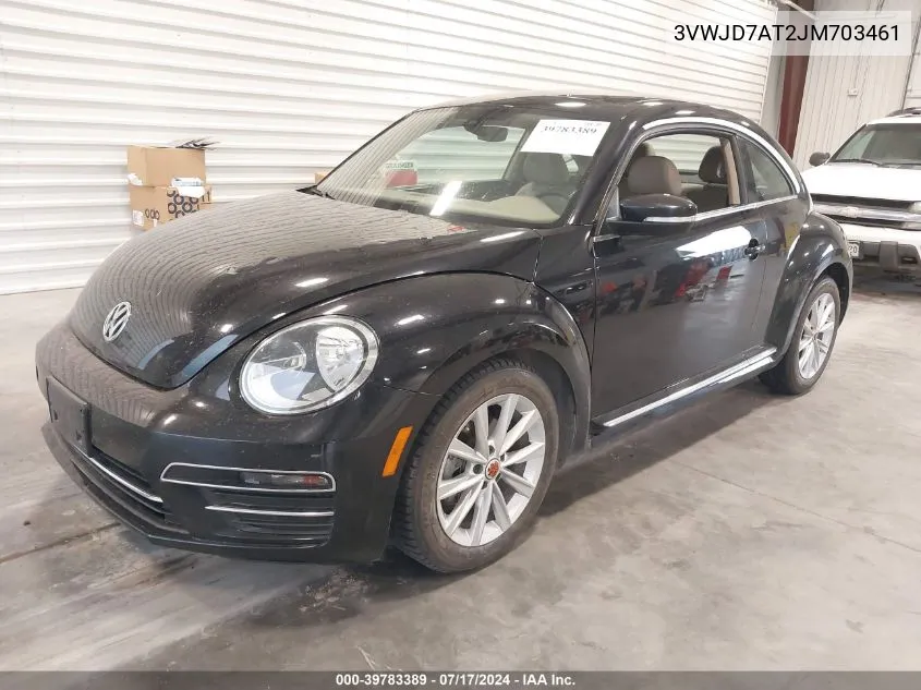 3VWJD7AT2JM703461 2018 Volkswagen Beetle 2.0T Se