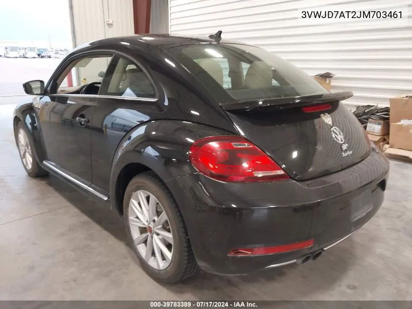 3VWJD7AT2JM703461 2018 Volkswagen Beetle 2.0T Se