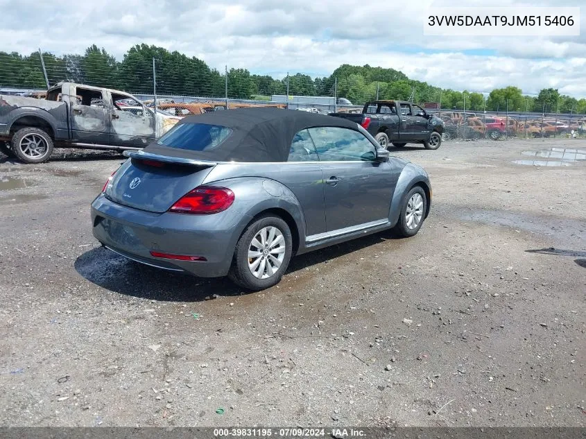 3VW5DAAT9JM515406 2018 Volkswagen Beetle 2.0T Coast/2.0T S/2.0T Se