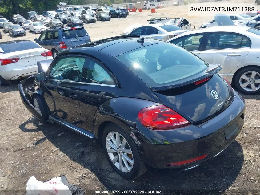 3VWJD7AT3JM711388 2018 Volkswagen Beetle 2.0T Se