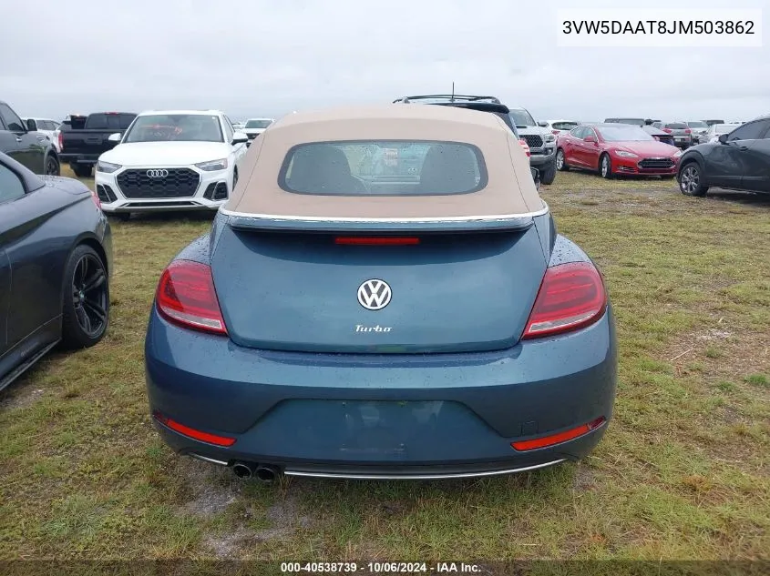 3VW5DAAT8JM503862 2018 Volkswagen Beetle S/Se/Coast