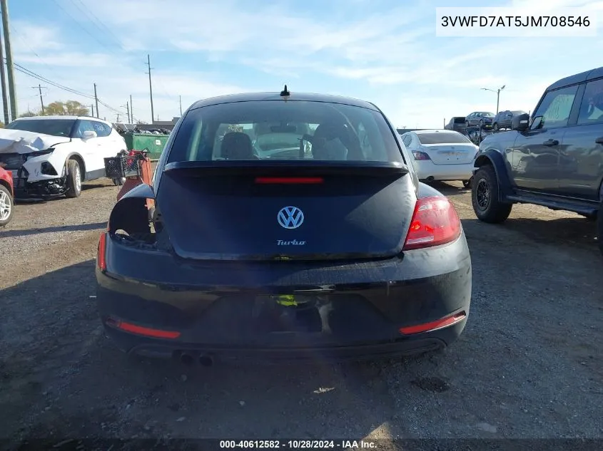 2018 Volkswagen Beetle S/Coast VIN: 3VWFD7AT5JM708546 Lot: 40612582