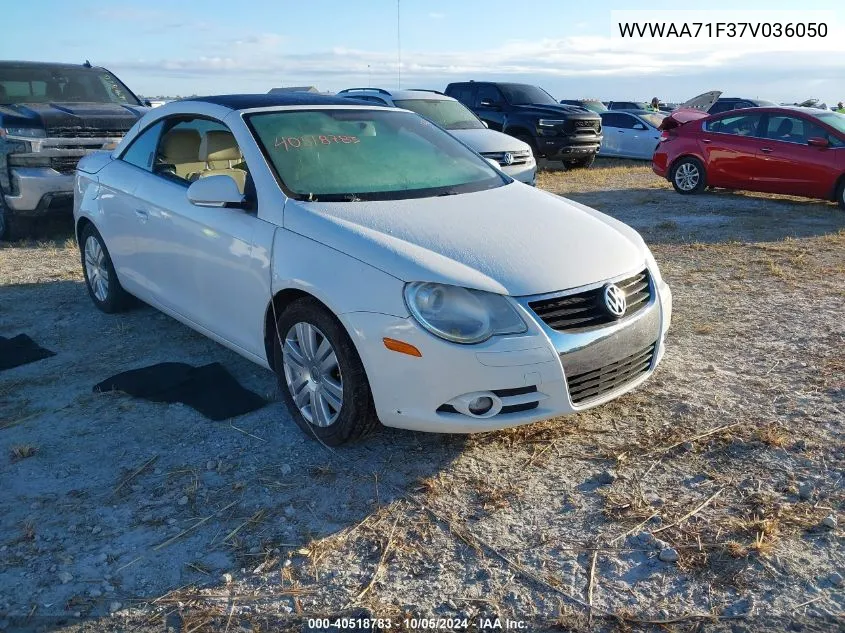 2007 Volkswagen Eos 2.0T VIN: WVWAA71F37V036050 Lot: 40518783