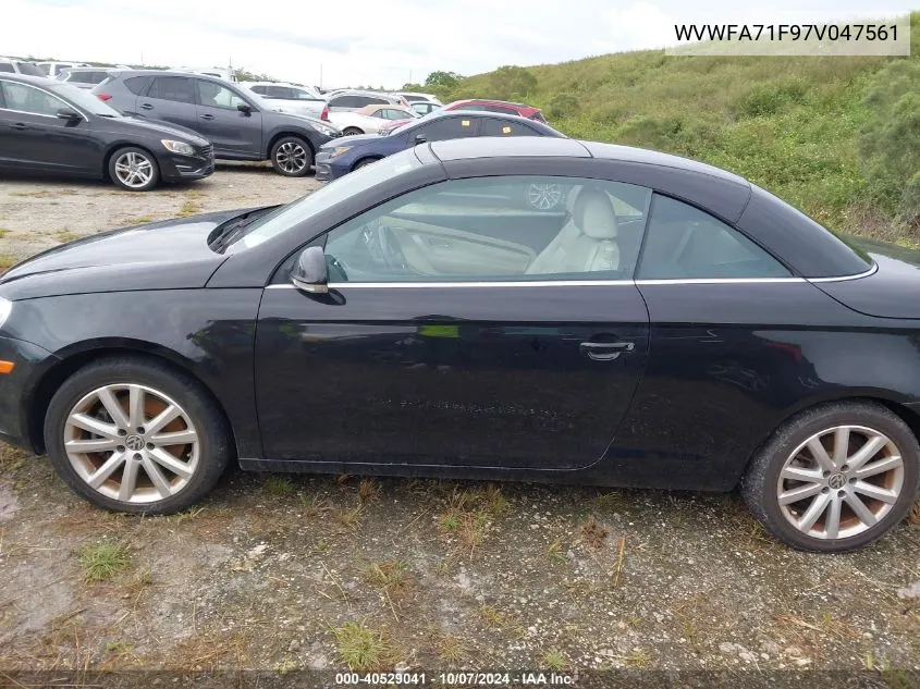 WVWFA71F97V047561 2007 Volkswagen Eos 2.0T