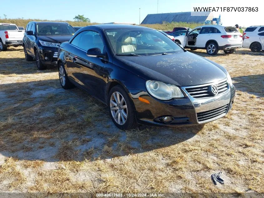 2007 Volkswagen Eos 2.0T VIN: WVWFA71F87V037863 Lot: 40677603