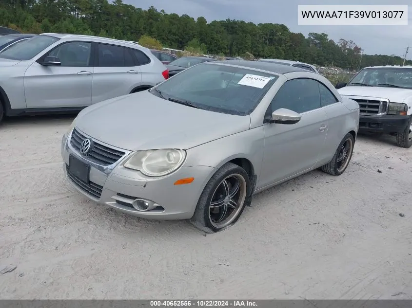 2009 Volkswagen Eos Komfort VIN: WVWAA71F39V013077 Lot: 40652556