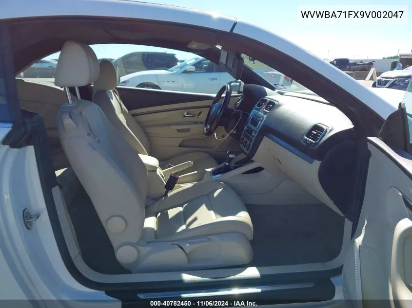 2009 Volkswagen Eos Komfort VIN: WVWBA71FX9V002047 Lot: 40782450