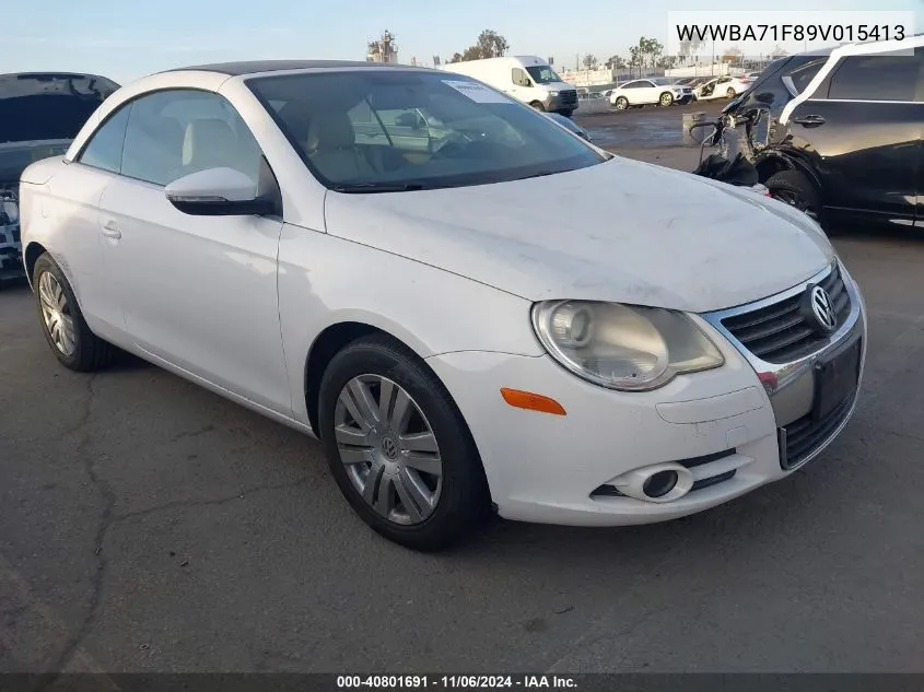 WVWBA71F89V015413 2009 Volkswagen Eos Komfort