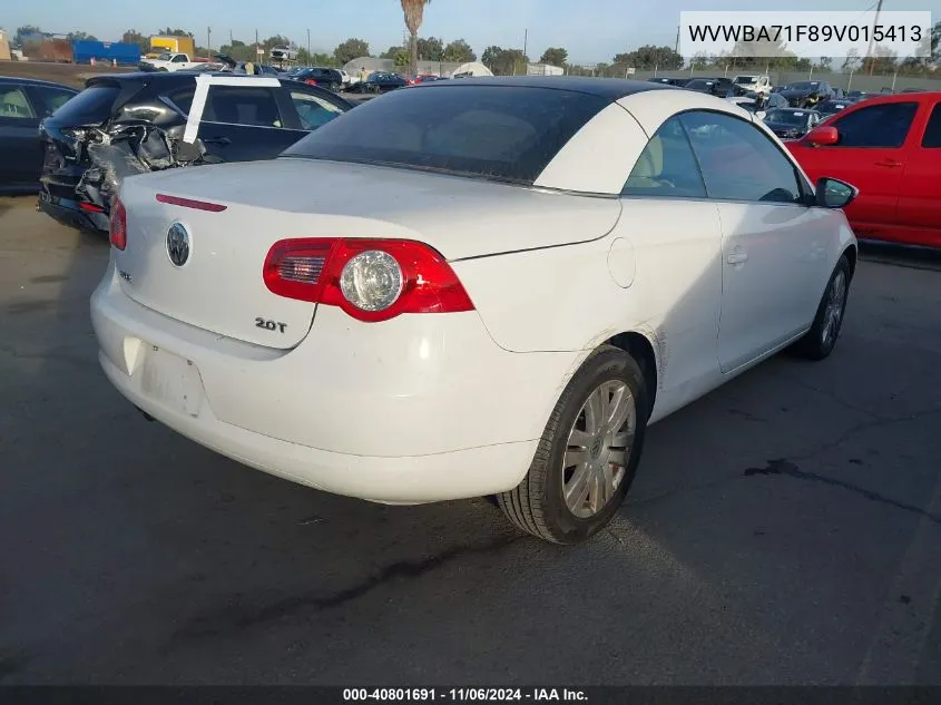 WVWBA71F89V015413 2009 Volkswagen Eos Komfort