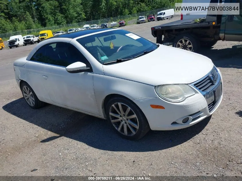 WVWBW7AH7BV003844 2011 Volkswagen Eos Komfort