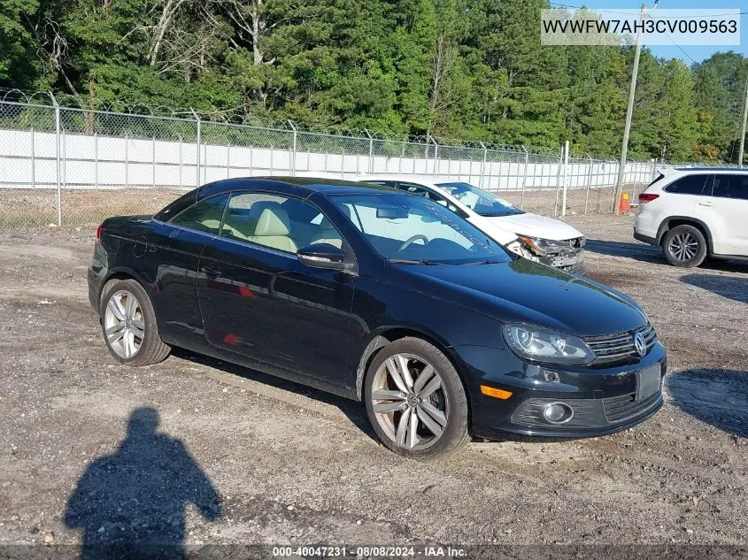 WVWFW7AH3CV009563 2012 Volkswagen Eos Executive