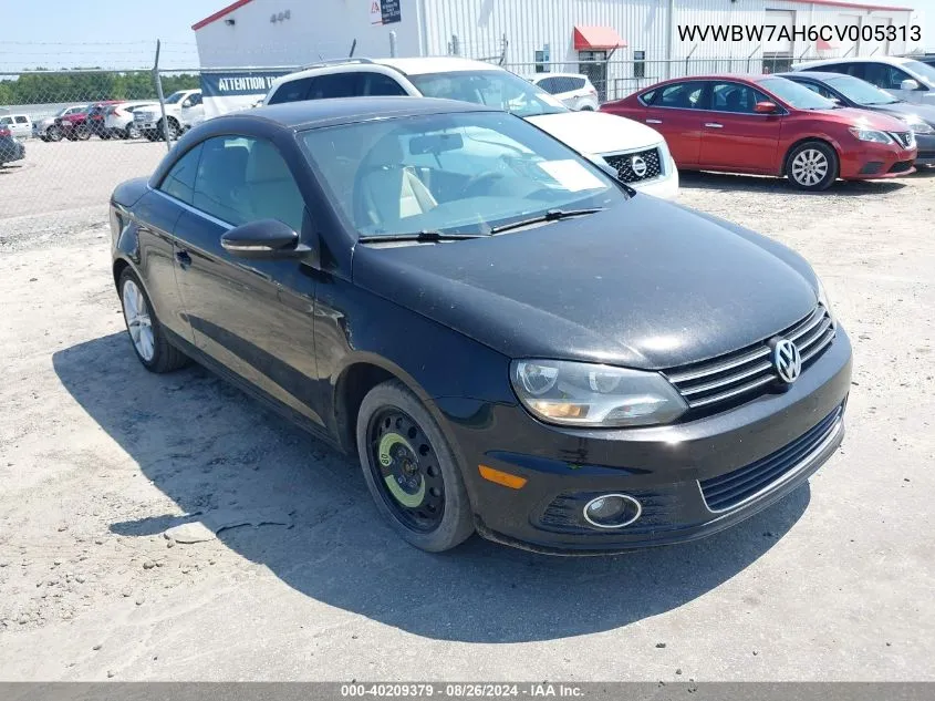 2012 Volkswagen Eos Komfort VIN: WVWBW7AH6CV005313 Lot: 40209379