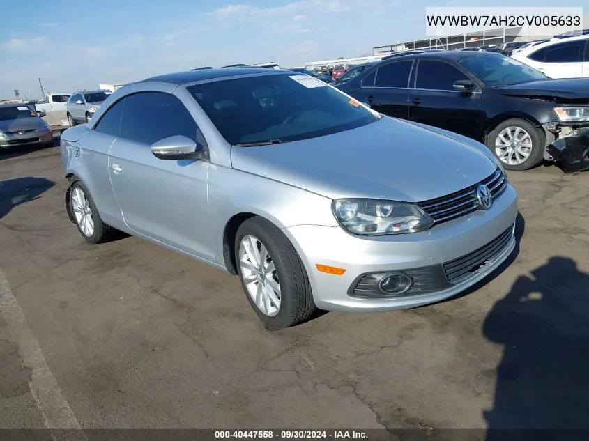 WVWBW7AH2CV005633 2012 Volkswagen Eos Komfort