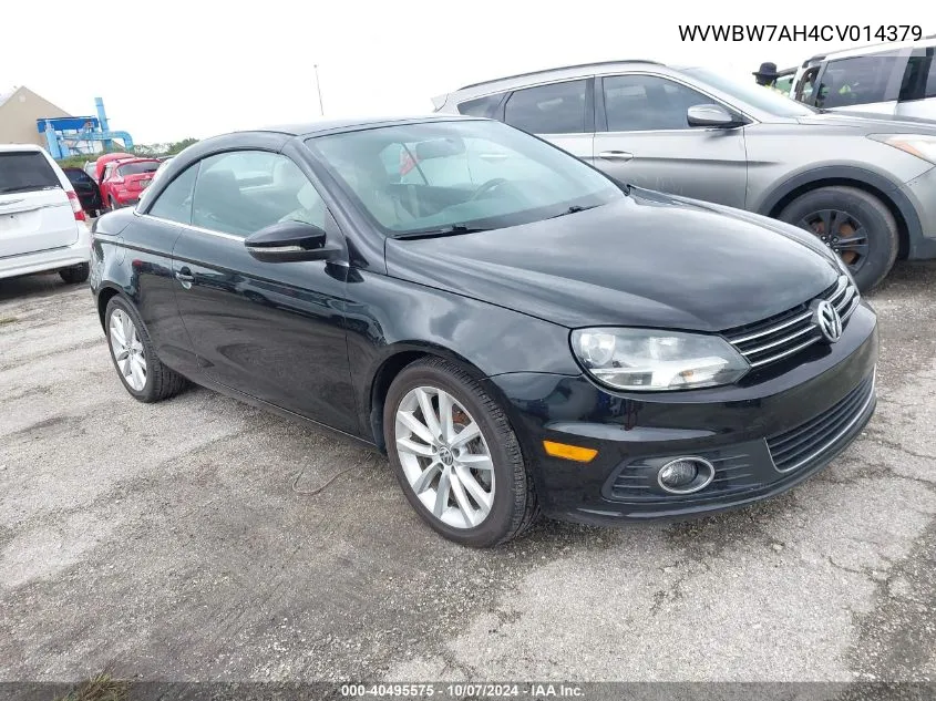 2012 Volkswagen Eos Komfort VIN: WVWBW7AH4CV014379 Lot: 40495575