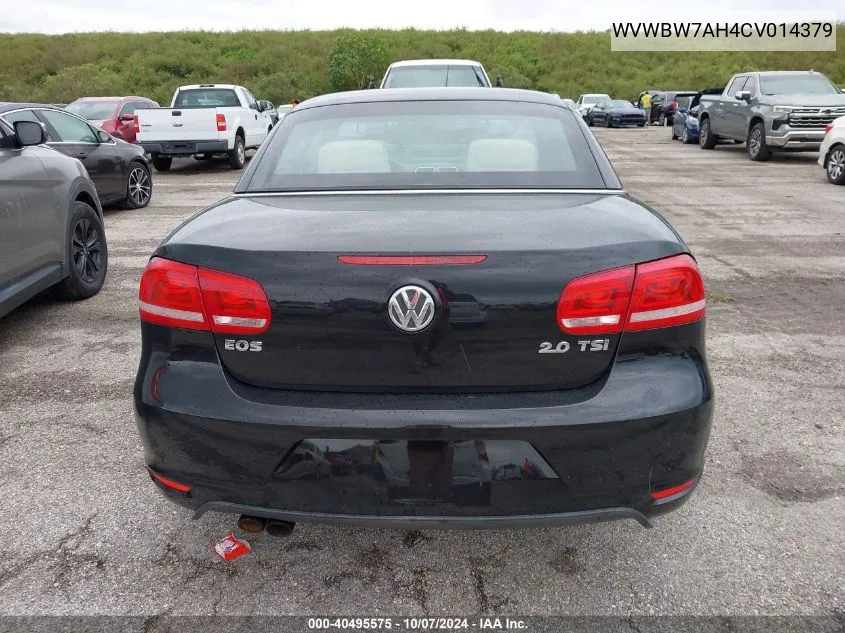 WVWBW7AH4CV014379 2012 Volkswagen Eos Komfort