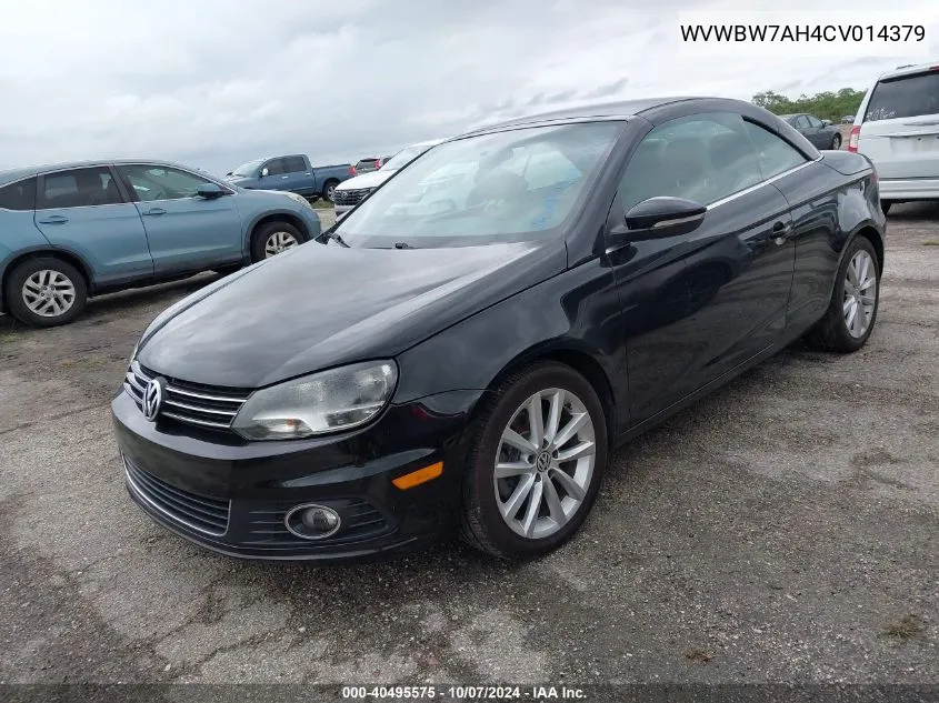 2012 Volkswagen Eos Komfort VIN: WVWBW7AH4CV014379 Lot: 40495575