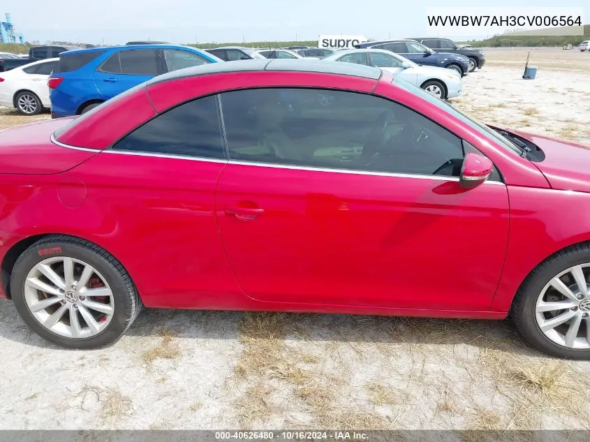 WVWBW7AH3CV006564 2012 Volkswagen Eos Komfort