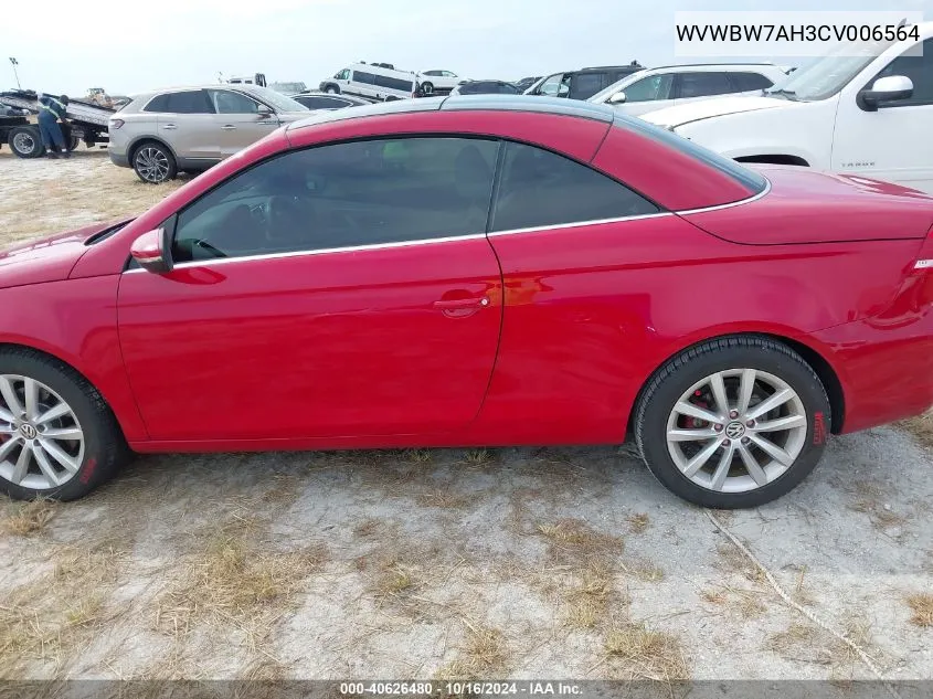 WVWBW7AH3CV006564 2012 Volkswagen Eos Komfort