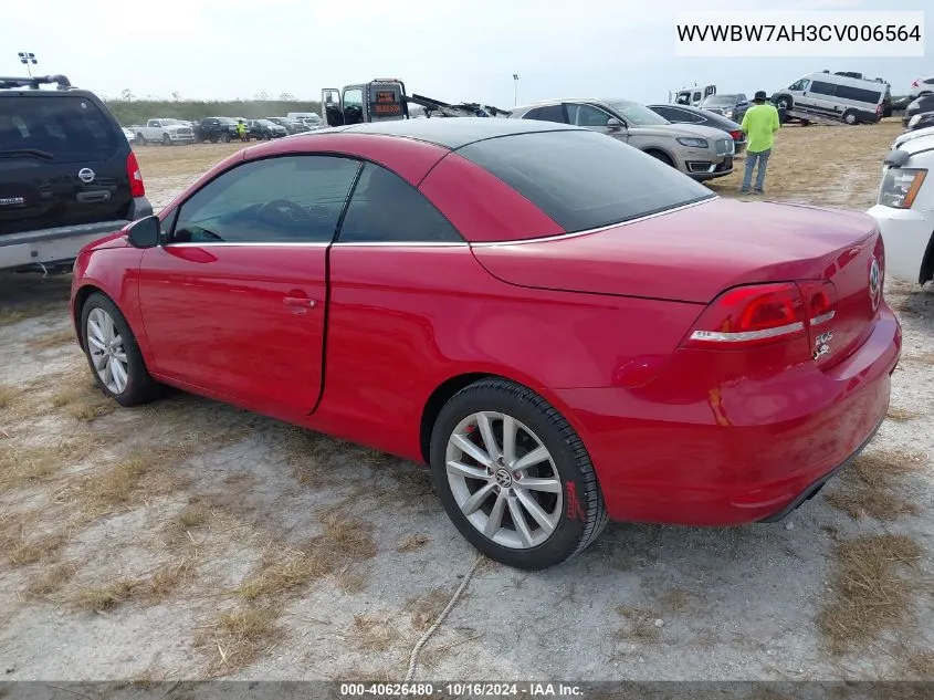 WVWBW7AH3CV006564 2012 Volkswagen Eos Komfort