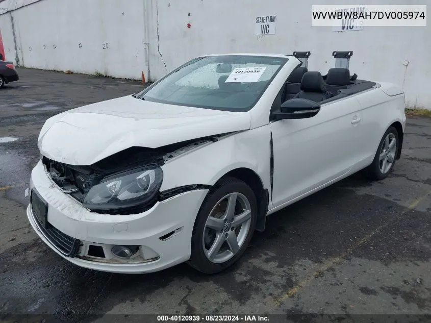 WVWBW8AH7DV005974 2013 Volkswagen Eos Sport