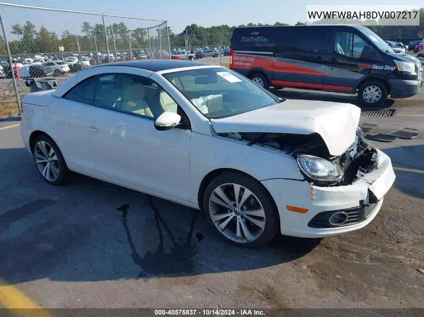 2013 Volkswagen Eos Lux/Executive VIN: WVWFW8AH8DV007217 Lot: 40575837