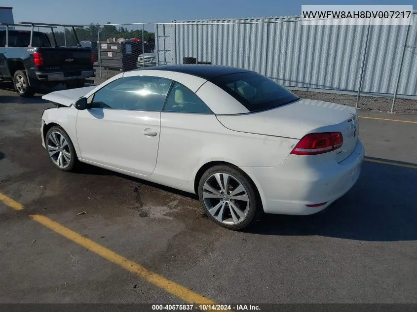 WVWFW8AH8DV007217 2013 Volkswagen Eos Lux/Executive