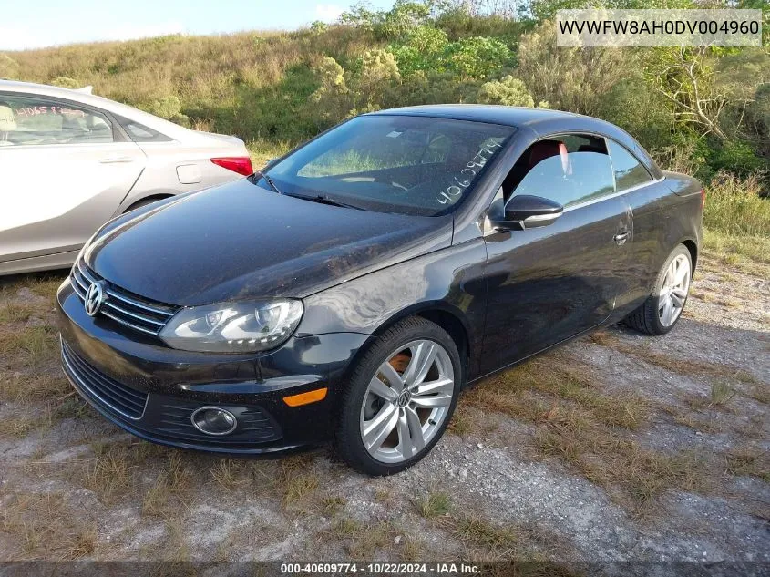 2013 Volkswagen Eos Executive VIN: WVWFW8AH0DV004960 Lot: 40609774