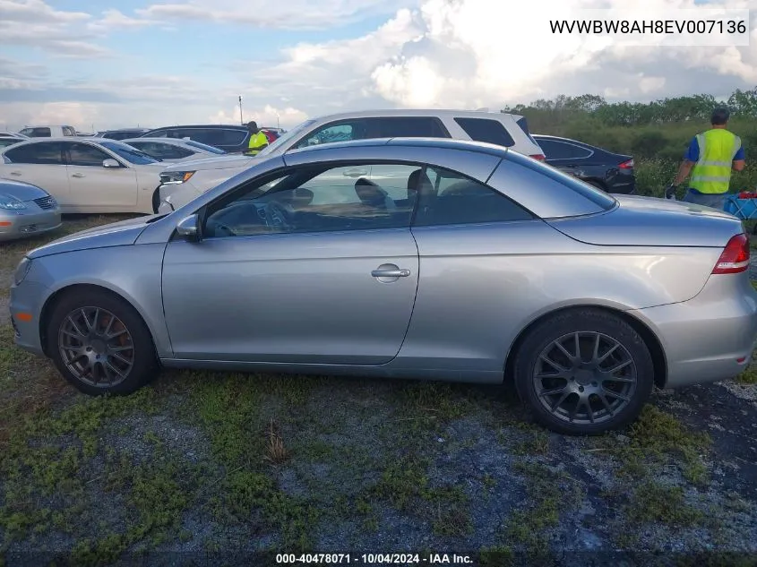 WVWBW8AH8EV007136 2014 Volkswagen Eos Komfort