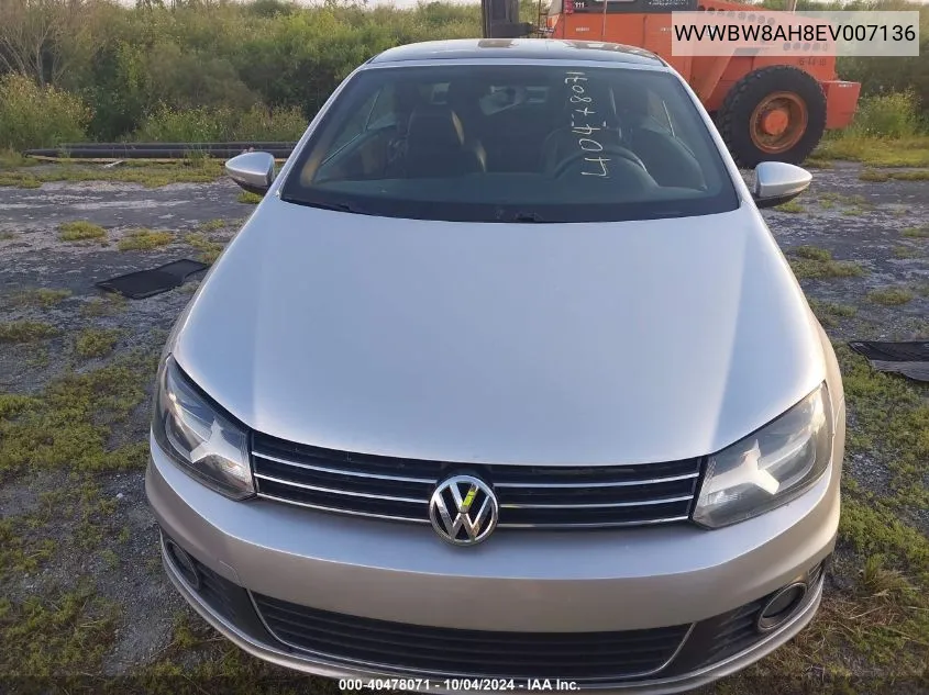 WVWBW8AH8EV007136 2014 Volkswagen Eos Komfort