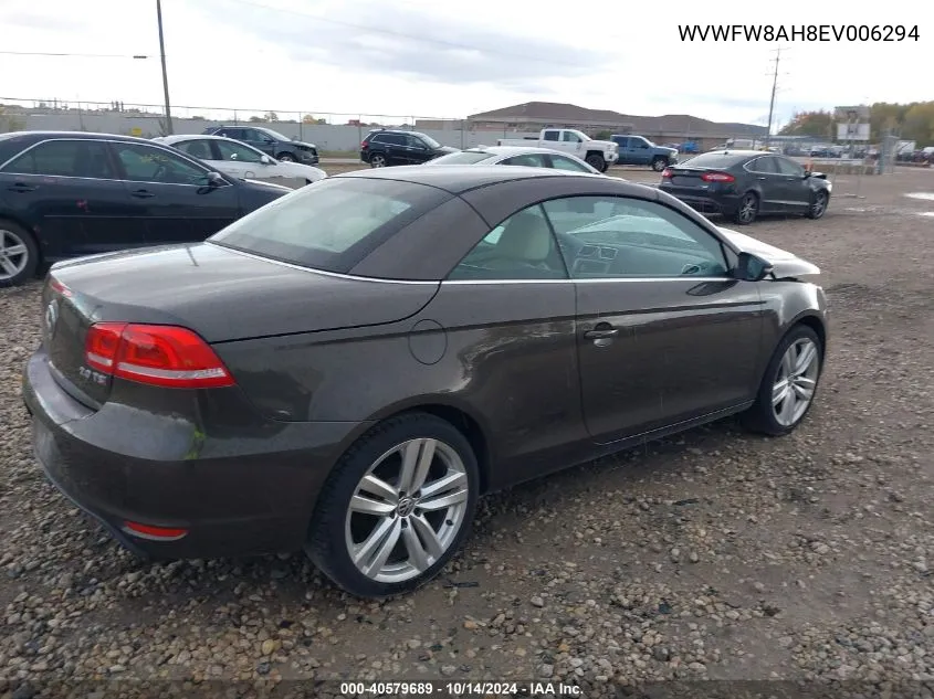 WVWFW8AH8EV006294 2014 Volkswagen Eos Executive