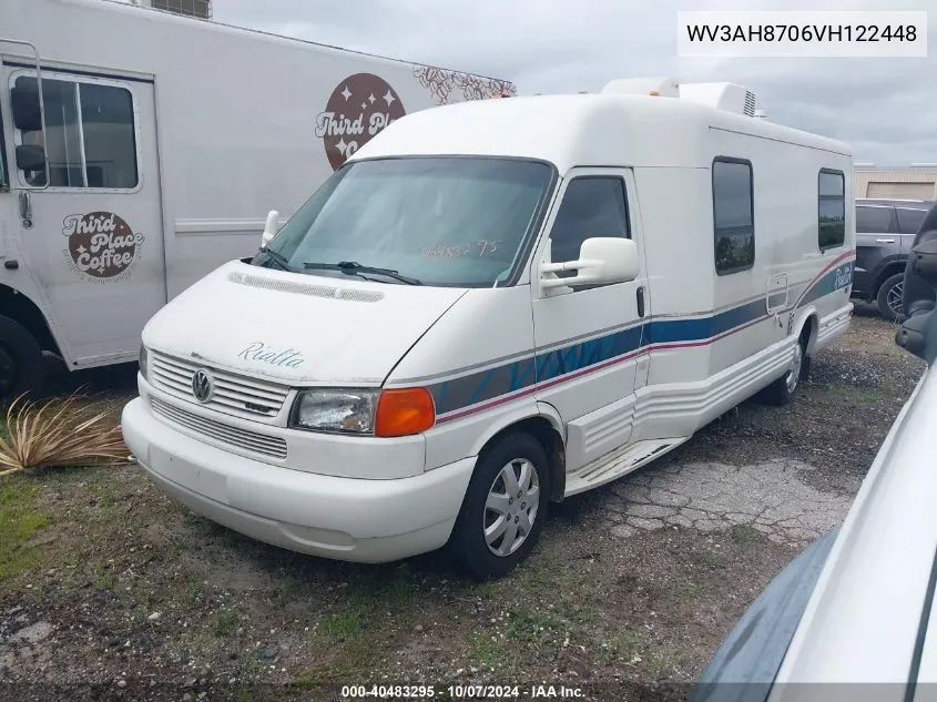 1997 Volkswagen Eurovan VIN: WV3AH8706VH122448 Lot: 40483295