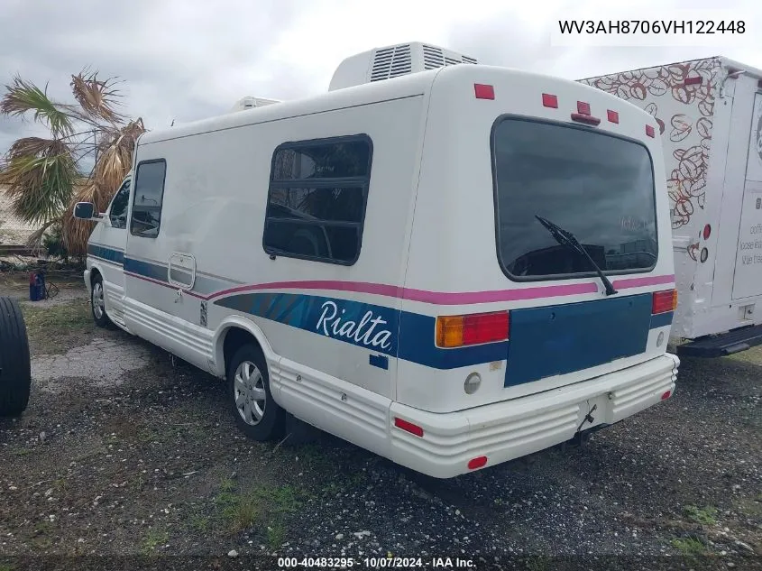 1997 Volkswagen Eurovan VIN: WV3AH8706VH122448 Lot: 40483295