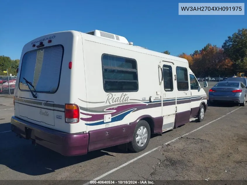 WV3AH2704XH091975 1999 Volkswagen Eurovan Mv