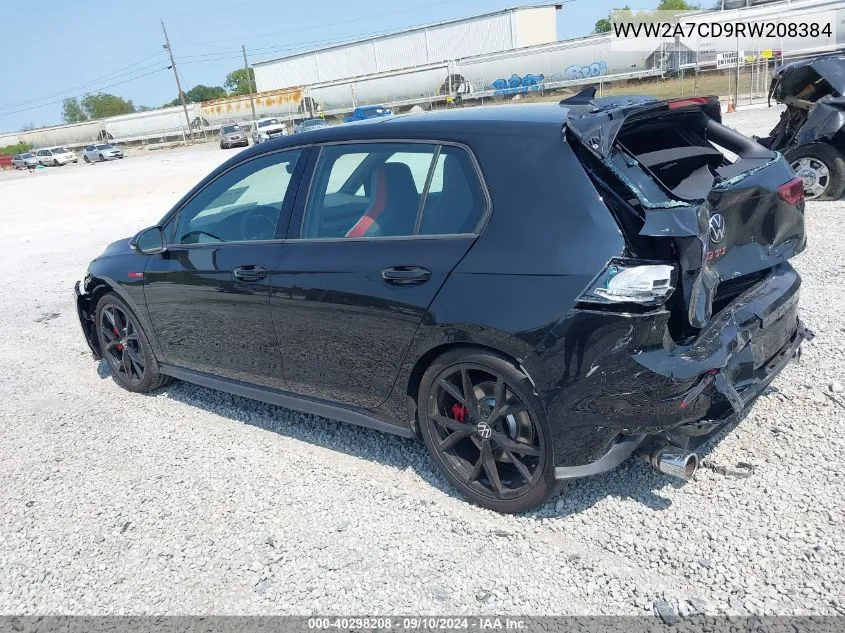 WVW2A7CD9RW208384 2024 Volkswagen Golf Gti Se