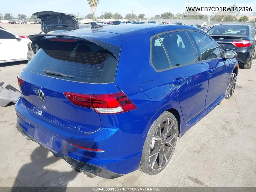 2024 Volkswagen Golf R 2.0T VIN: WVWEB7CD1RW162396 Lot: 40583135