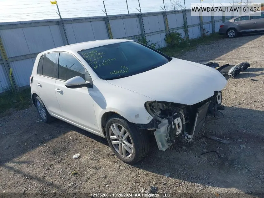 WVWDA7AJ1AW161454 2010 Volkswagen Golf