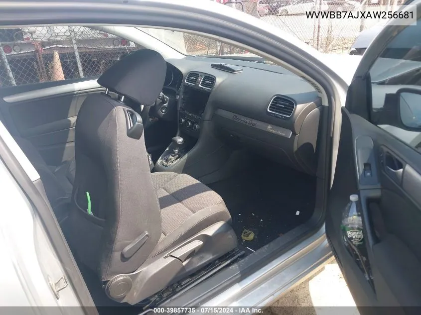 WVWBB7AJXAW256681 2010 Volkswagen Golf 2-Door