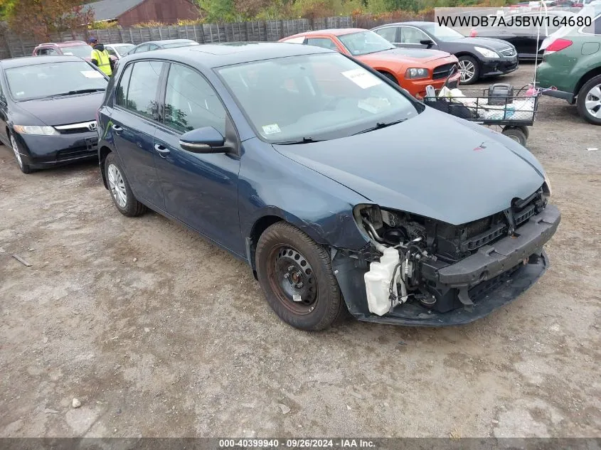 WVWDB7AJ5BW164680 2011 Volkswagen Golf 2.5L 4-Door