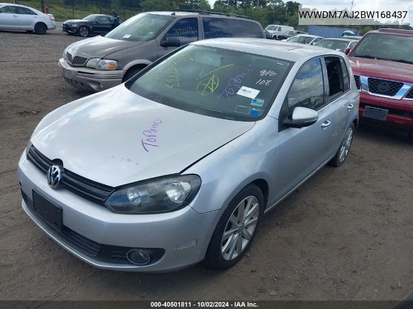 WVWDM7AJ2BW168437 2011 Volkswagen Golf Tdi 4-Door