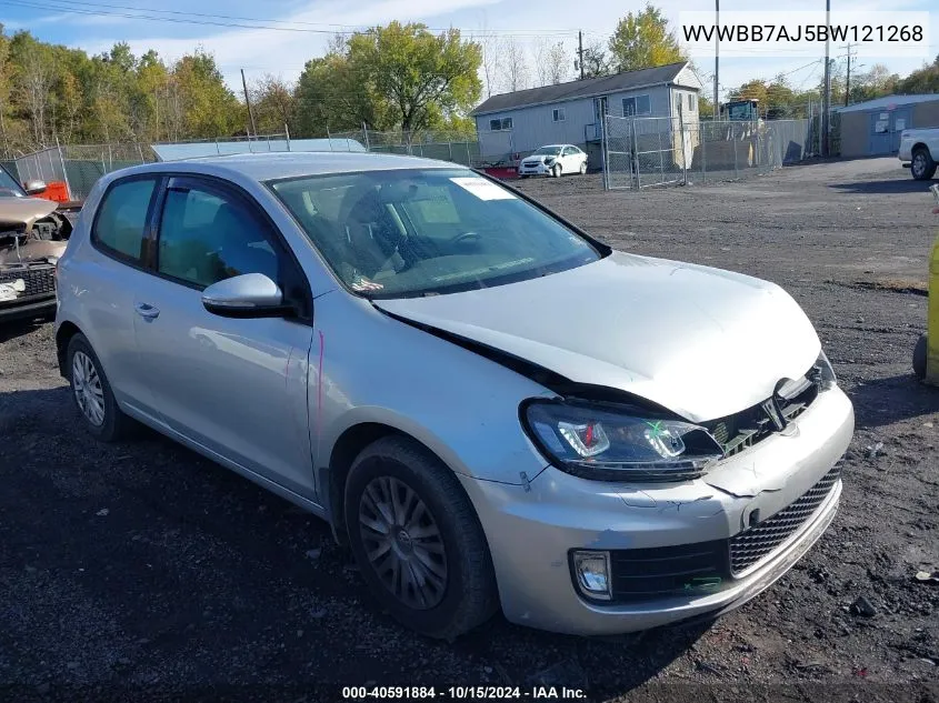 WVWBB7AJ5BW121268 2011 Volkswagen Golf 2.5L 2-Door