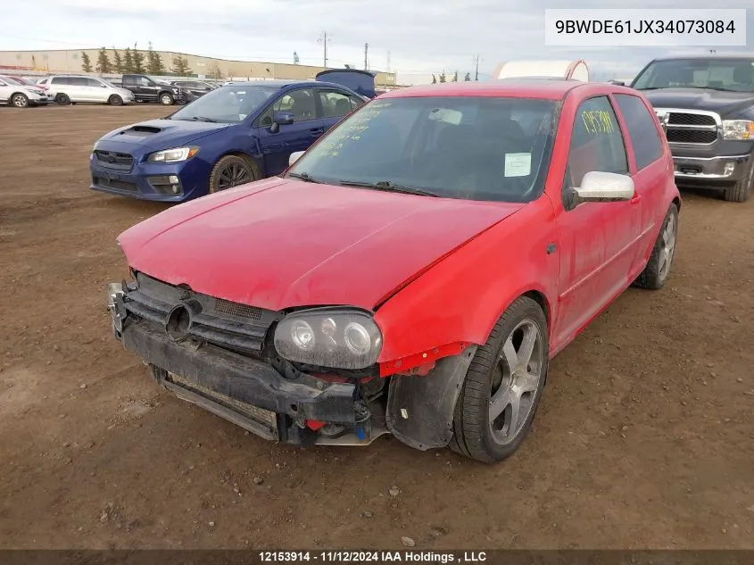 2003 Volkswagen Gti VIN: 9BWDE61JX34073084 Lot: 12153914