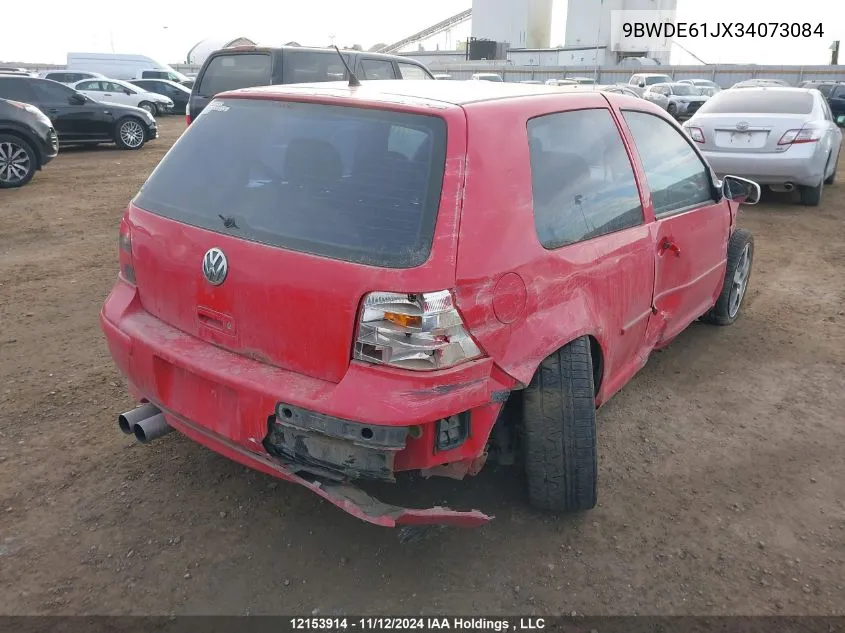 2003 Volkswagen Gti VIN: 9BWDE61JX34073084 Lot: 12153914