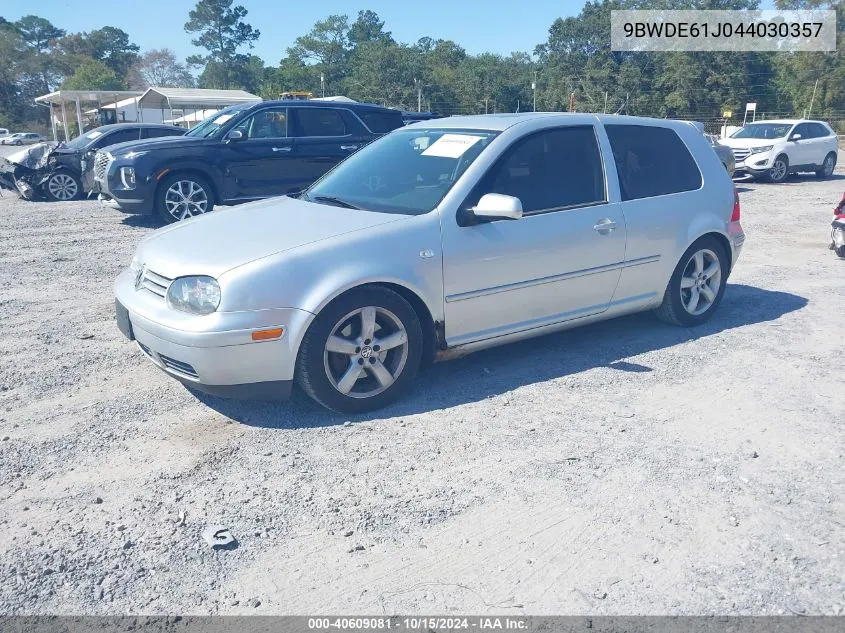 2004 Volkswagen Gti 1.8T VIN: 9BWDE61J044030357 Lot: 40609081