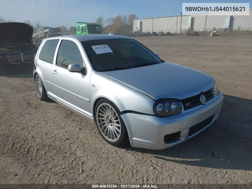 2004 Volkswagen Gti Vr6 VIN: 9BWDH61J544015621 Lot: 40615254