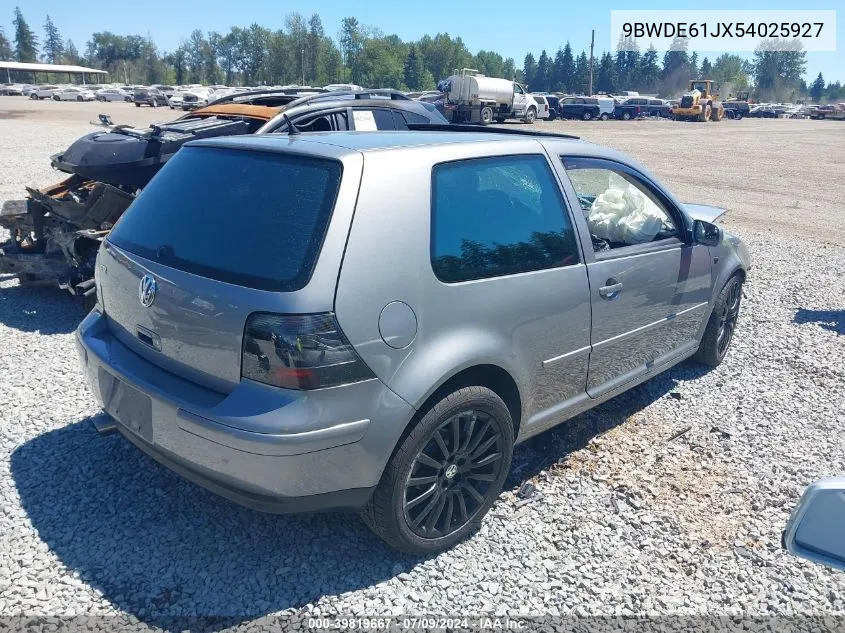 9BWDE61JX54025927 2005 Volkswagen Gti 1.8T