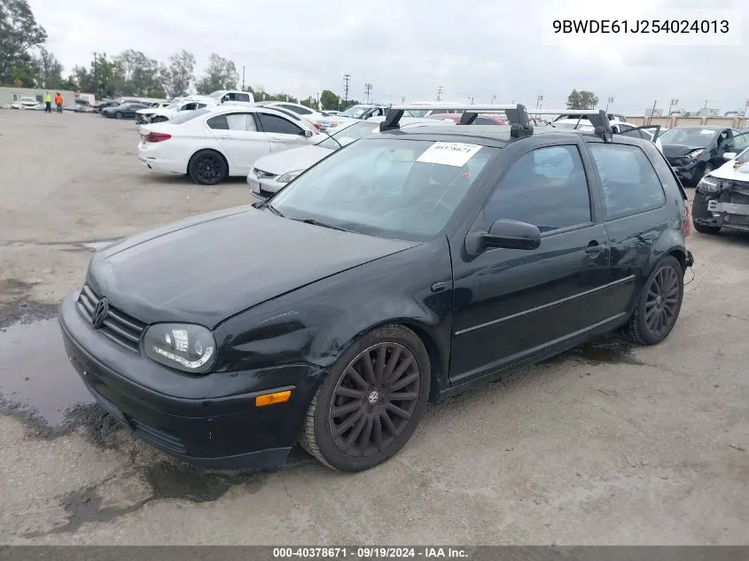 2005 Volkswagen Gti 1.8T VIN: 9BWDE61J254024013 Lot: 40378671