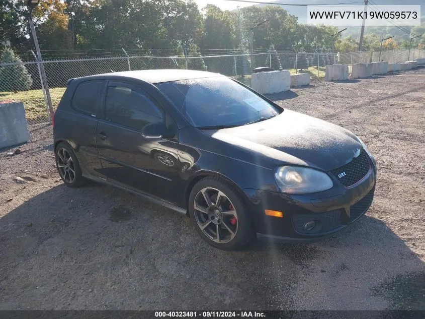 WVWFV71K19W059573 2009 Volkswagen Gti