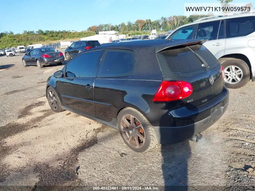 WVWFV71K19W059573 2009 Volkswagen Gti