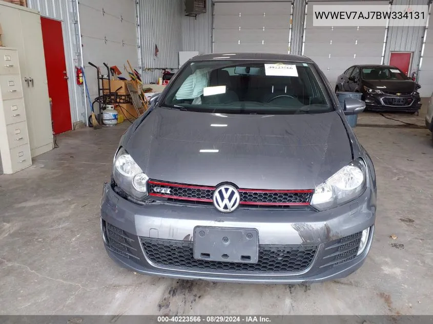 WVWEV7AJ7BW334131 2011 Volkswagen Gti 2-Door